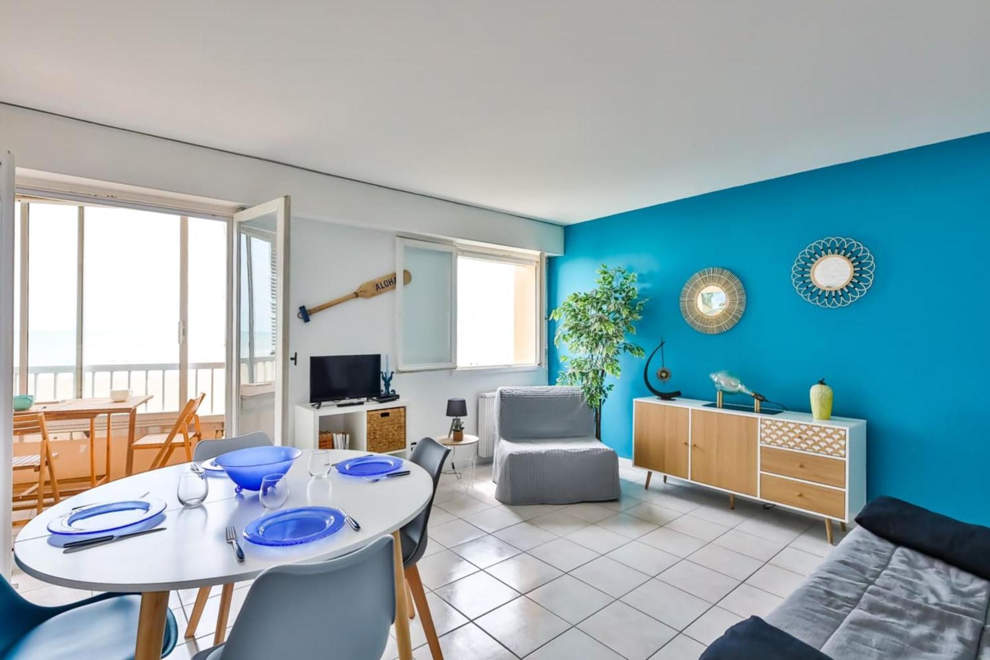 Ferienwohnung Horizon - Sejour Cocooning Vue Mer Saint-Jean-de-Monts Exterior foto