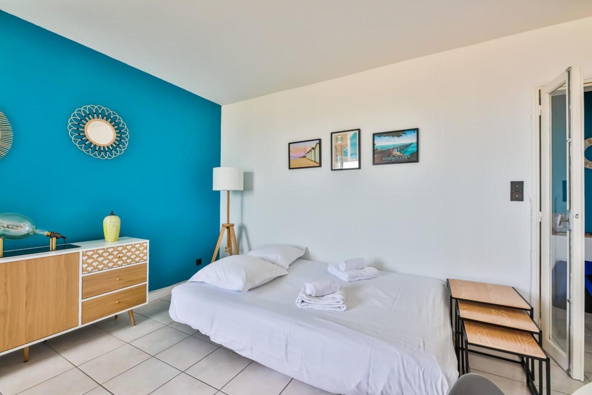 Ferienwohnung Horizon - Sejour Cocooning Vue Mer Saint-Jean-de-Monts Exterior foto